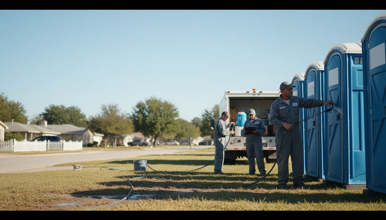 Long-Term Portable Toilet Rental in Cuervo, NM near me